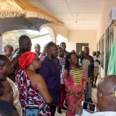 Ayeduase residents get a 3 unit classroom block from Oforikrom Municipal Assembly