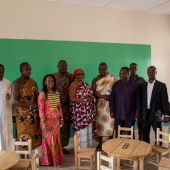 Ayeduase residents get a 3 unit classroom block from Oforikrom Municipal Assembly