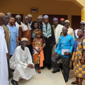 Community durbar and inauguration of a three unit classroom block at Oforikrom