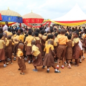 Community durbar and inauguration of a three unit classroom block at Oforikrom