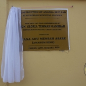 Oforikrom MCE commissions a Skid Pad for residents of Anloga