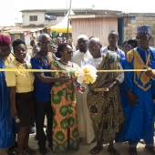 Oforikrom MCE commissions a Skid Pad for residents of Anloga